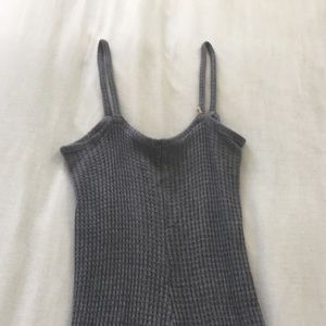 Rubia Wear jumpsuit gray and cute.